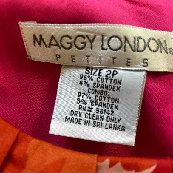 Maggy London Sleeveless A-line Dress ZB4 - Picture 8 of 8